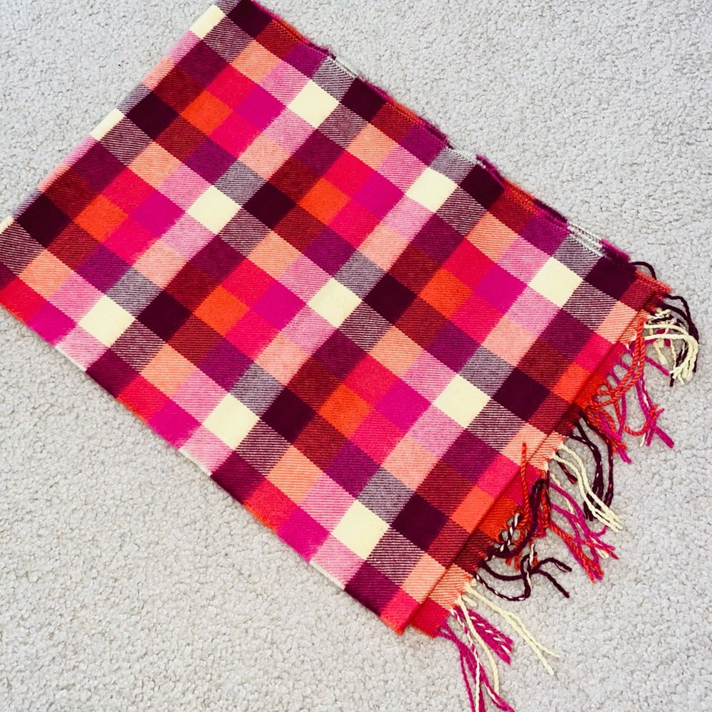 Multicolor Checkered Scarf